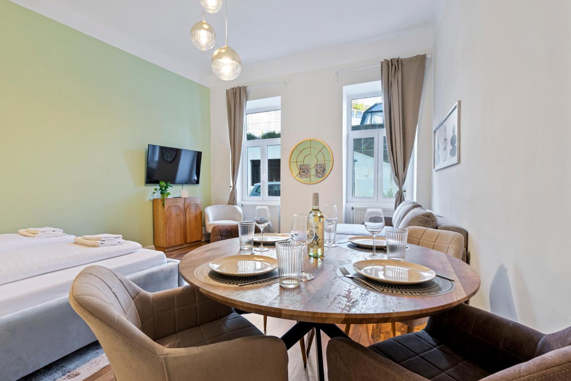 Cozy City Apartment - 15 Min To City-Centre - Contactless 24H Check-In 비엔나 외부 사진
